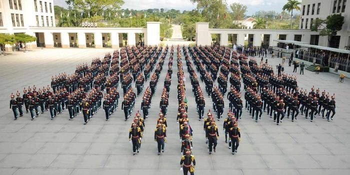 Interior da Academia Militar das Agulhas Negras